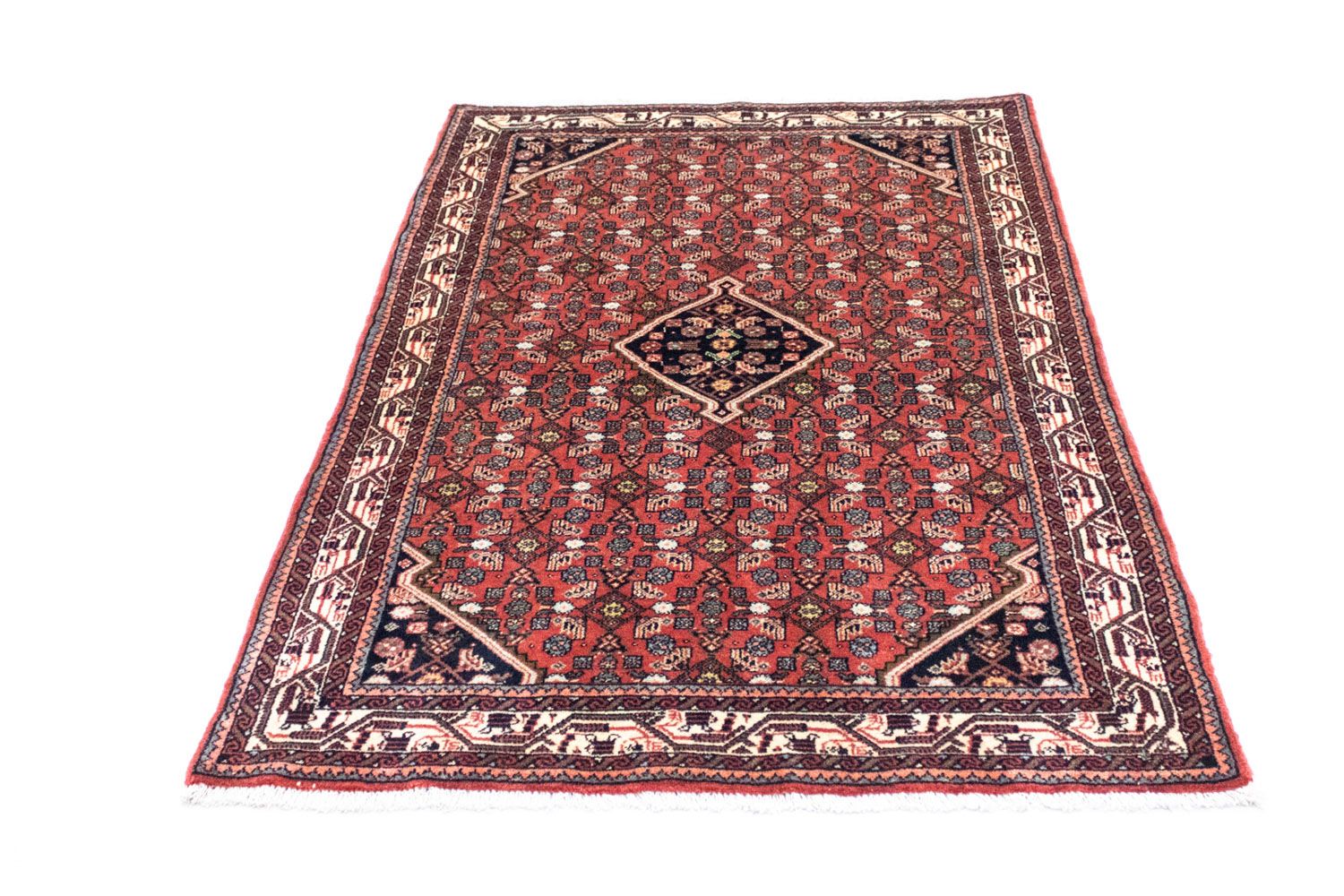 Perserteppich - Nomadic 157 x 104 cm - rot
