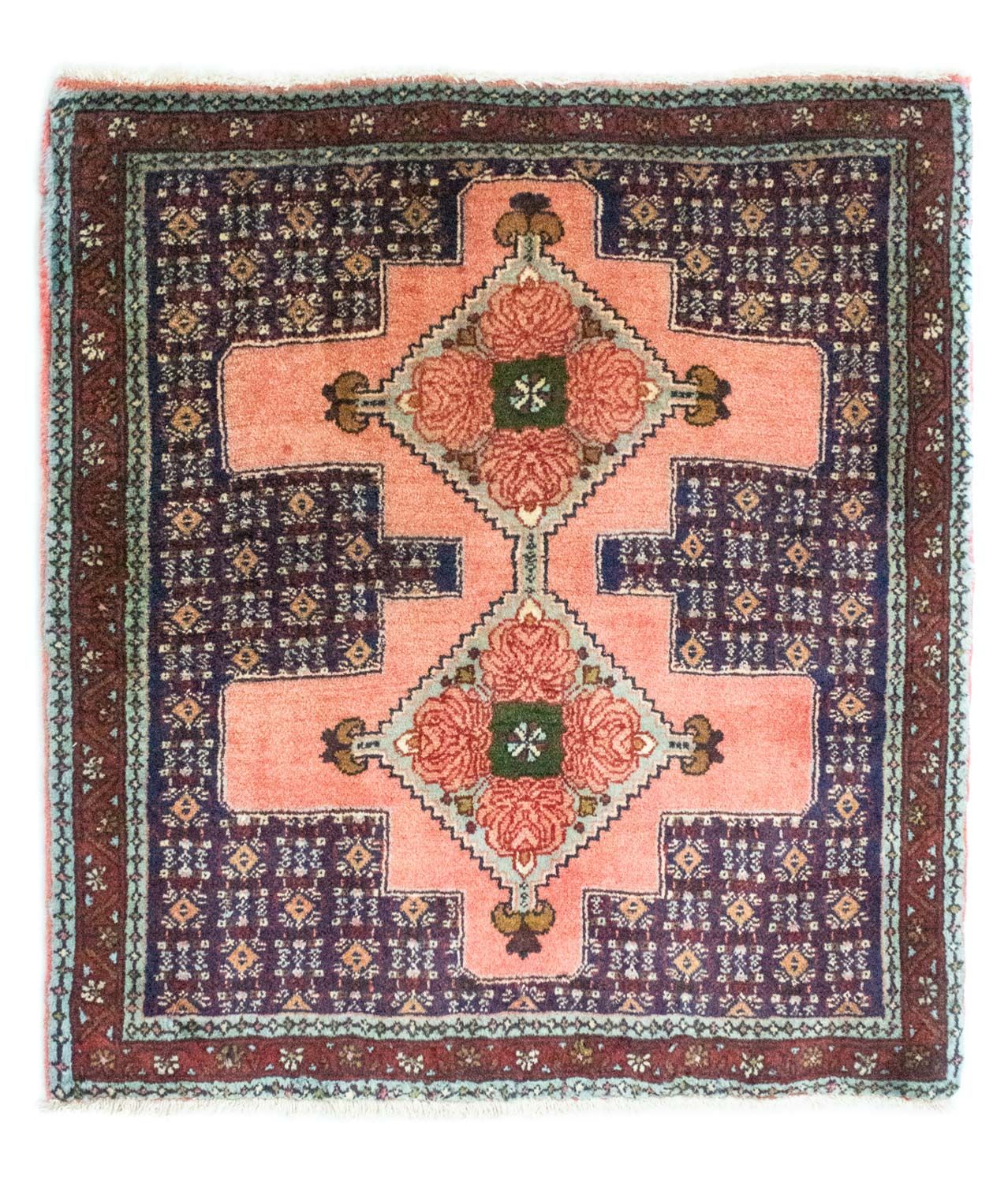 Perserteppich - Classic 77 x 73 cm - lachs