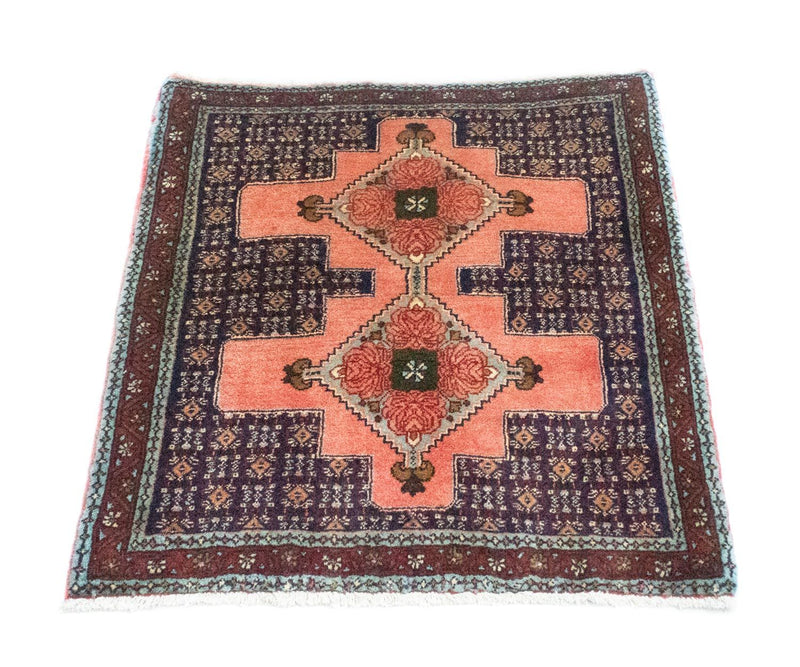Perserteppich - Classic 77 x 73 cm - lachs