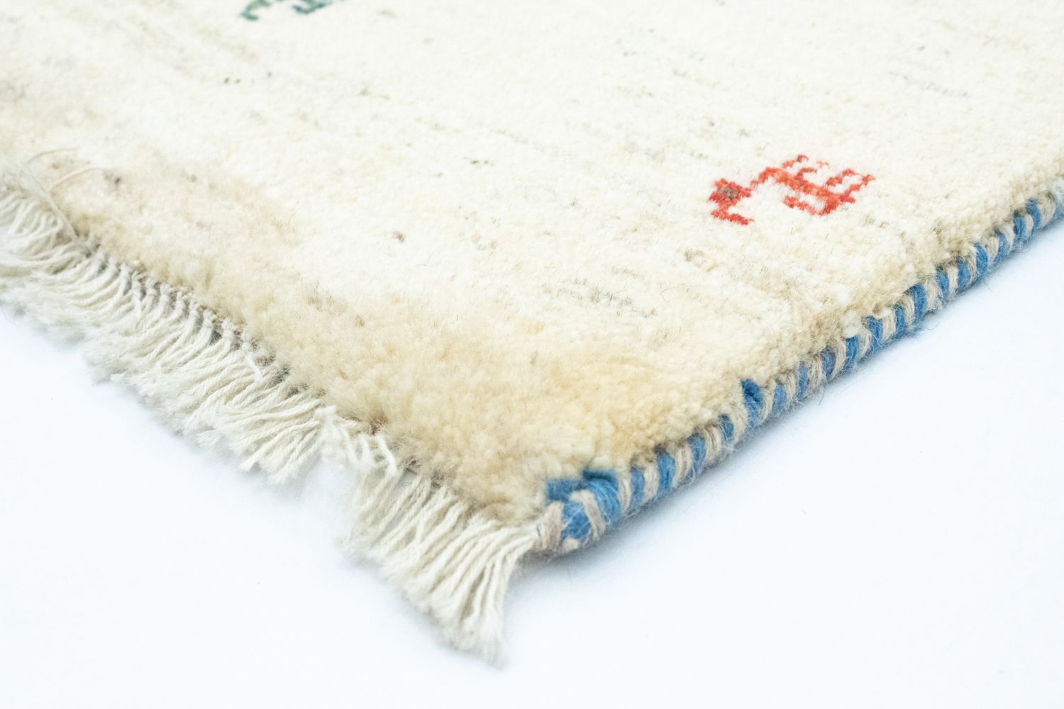 Gabbeh Teppich - Perser 87 x 57 cm - mehrfarbig