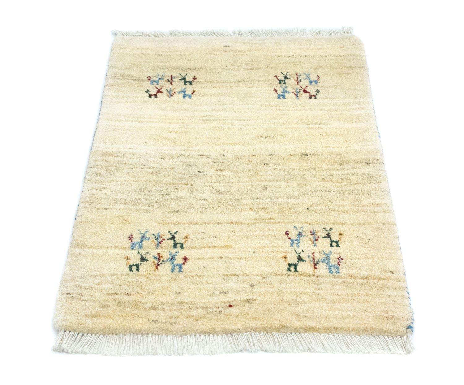 Gabbeh Teppich - Perser 90 x 64 cm - mehrfarbig