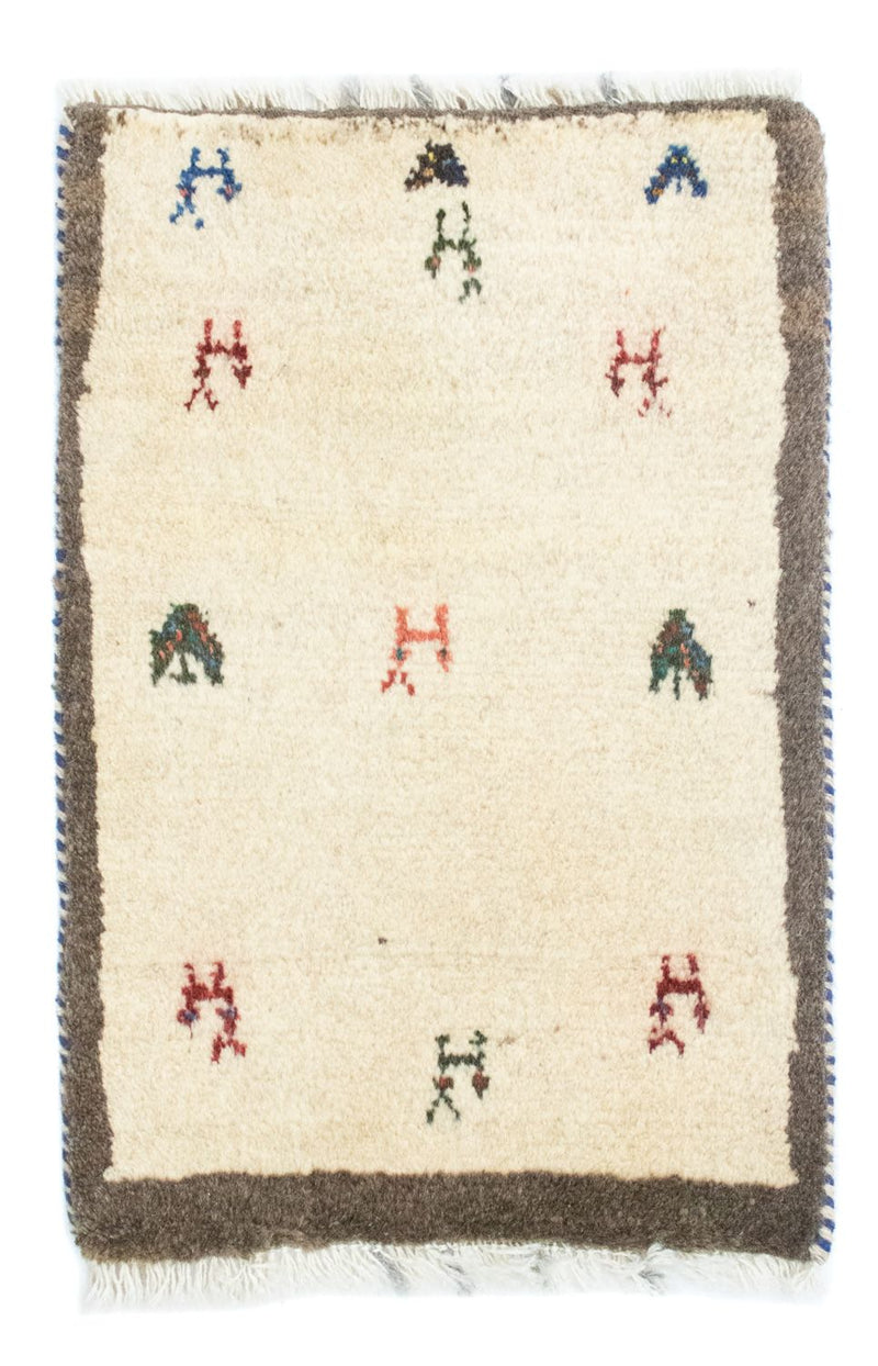 Gabbeh Teppich - Perser 60 x 40 cm - mehrfarbig