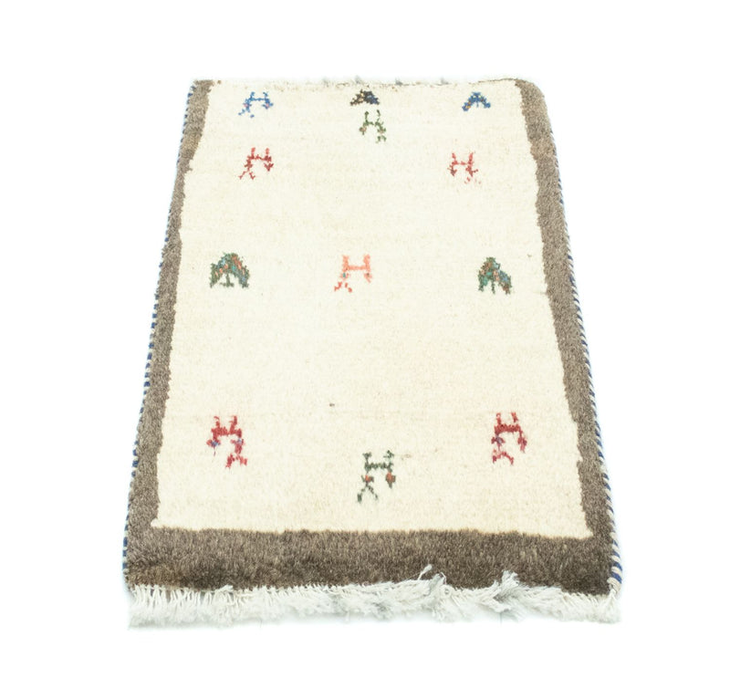 Gabbeh Teppich - Perser 60 x 40 cm - mehrfarbig