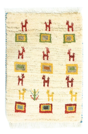 Gabbeh Teppich - Perser 60 x 40 cm - mehrfarbig