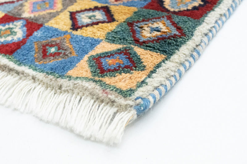 Gabbeh Teppich - Perser 60 x 40 cm - mehrfarbig