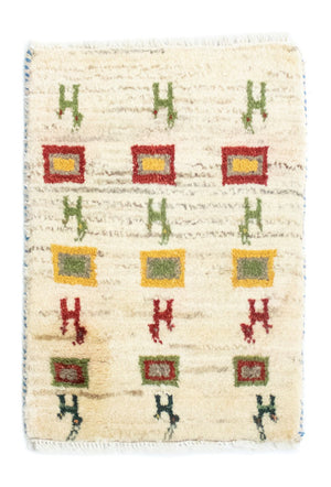 Gabbeh Teppich - Perser 60 x 40 cm - mehrfarbig
