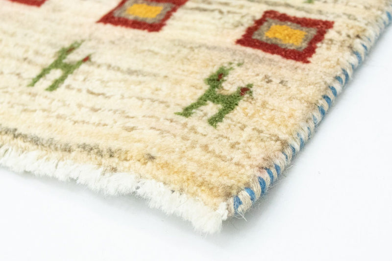 Gabbeh Teppich - Perser 60 x 40 cm - mehrfarbig
