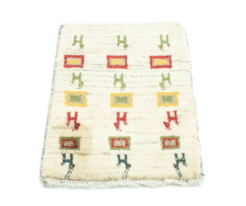 Gabbeh Teppich - Perser 60 x 40 cm - mehrfarbig