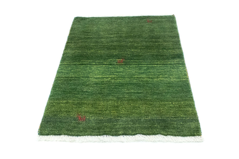 Gabbeh Teppich - Perser 125 x 80 cm - grün