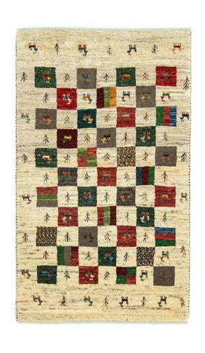 Gabbeh Teppich - Perser 129 x 80 cm - bunt