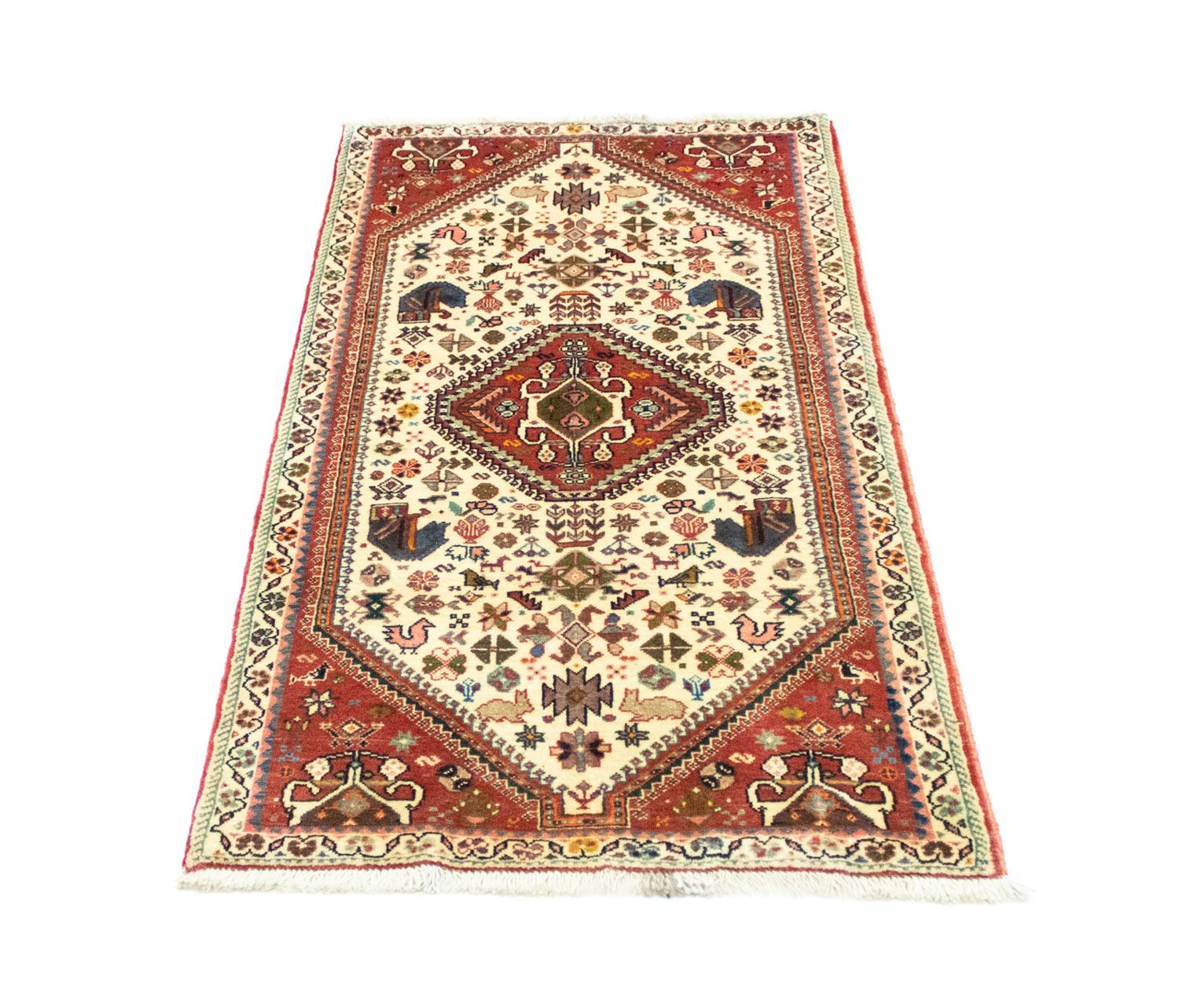 Perserteppich - Nomadic 150 x 77 cm - beige
