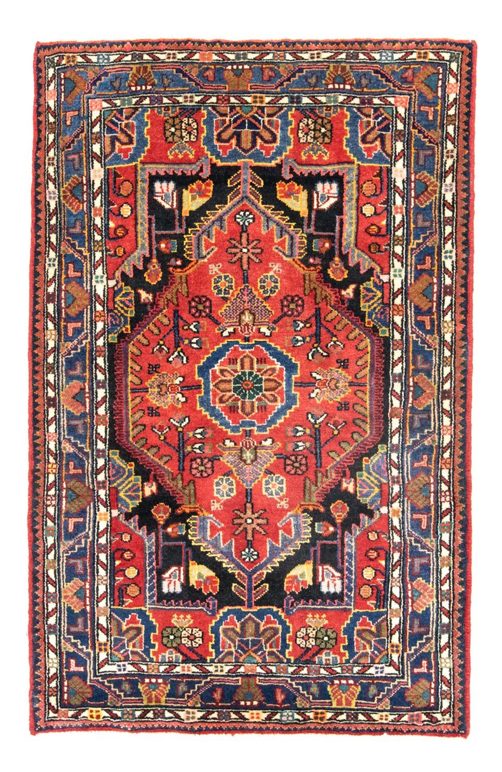 Perserteppich - Nomadic 150 x 100 cm - orange