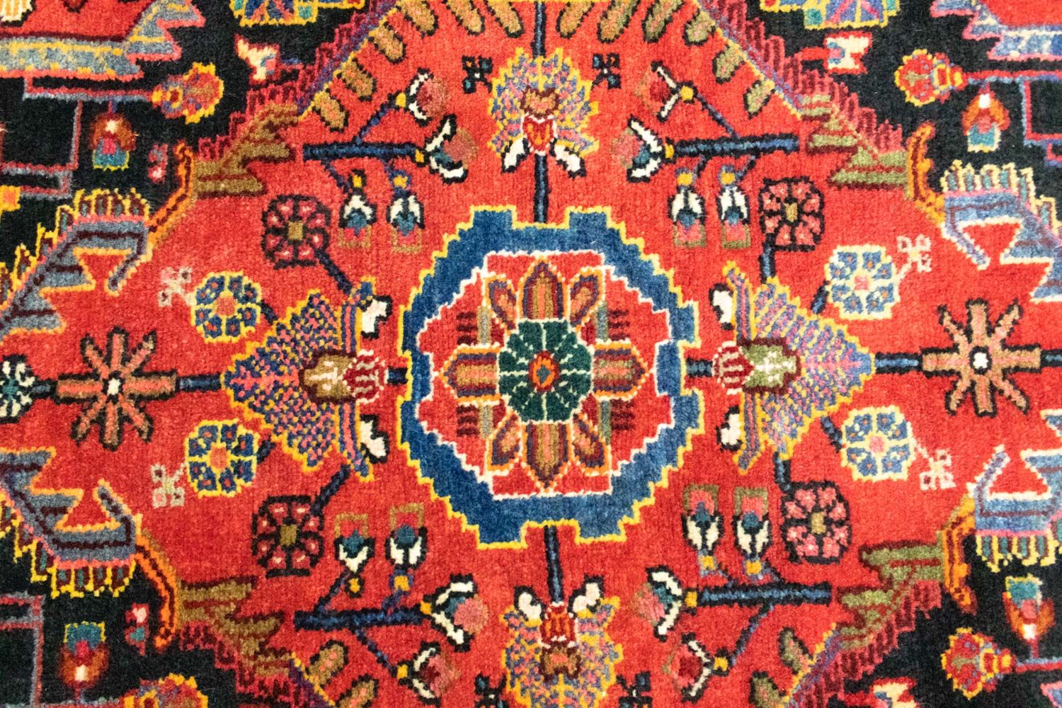 Perserteppich - Nomadic 150 x 100 cm - orange