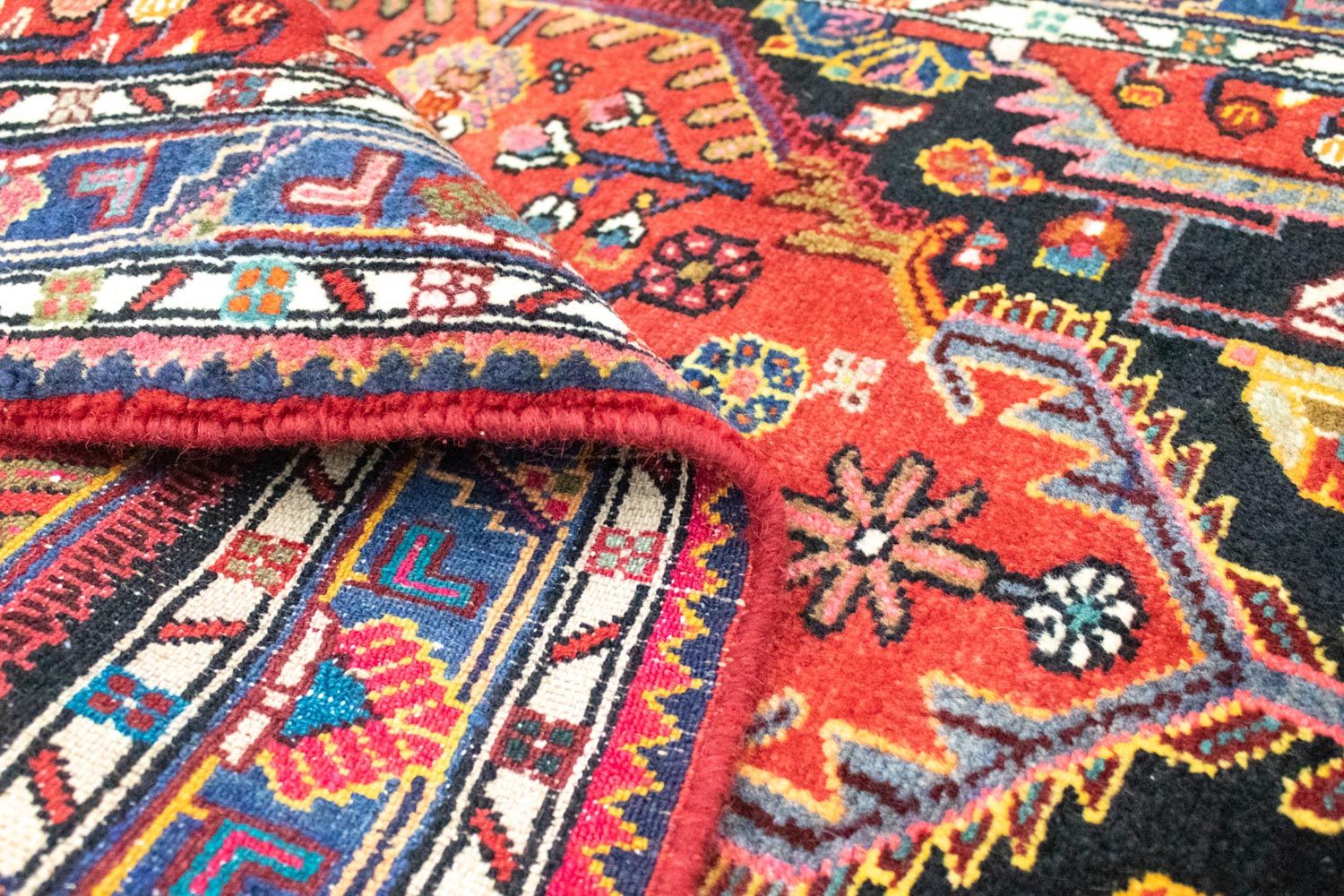 Perserteppich - Nomadic 150 x 100 cm - orange