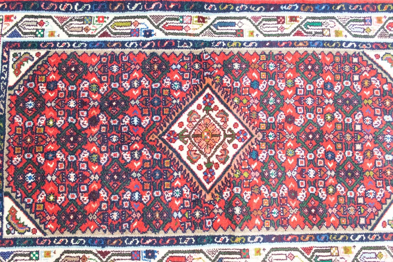 Perserteppich - Nomadic 135 x 85 cm - rot