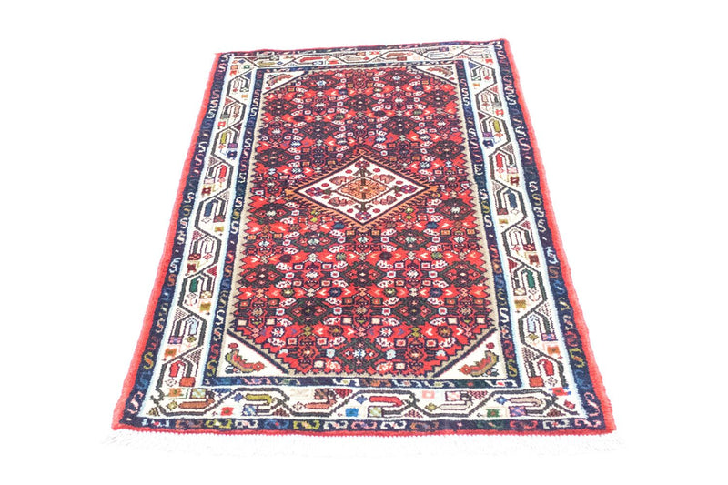 Perserteppich - Nomadic 135 x 85 cm - rot