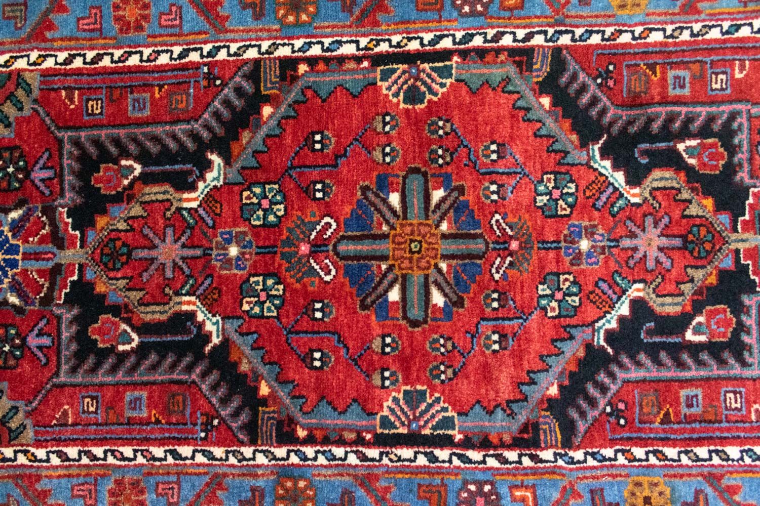 Perserteppich - Nomadic 125 x 75 cm - rot