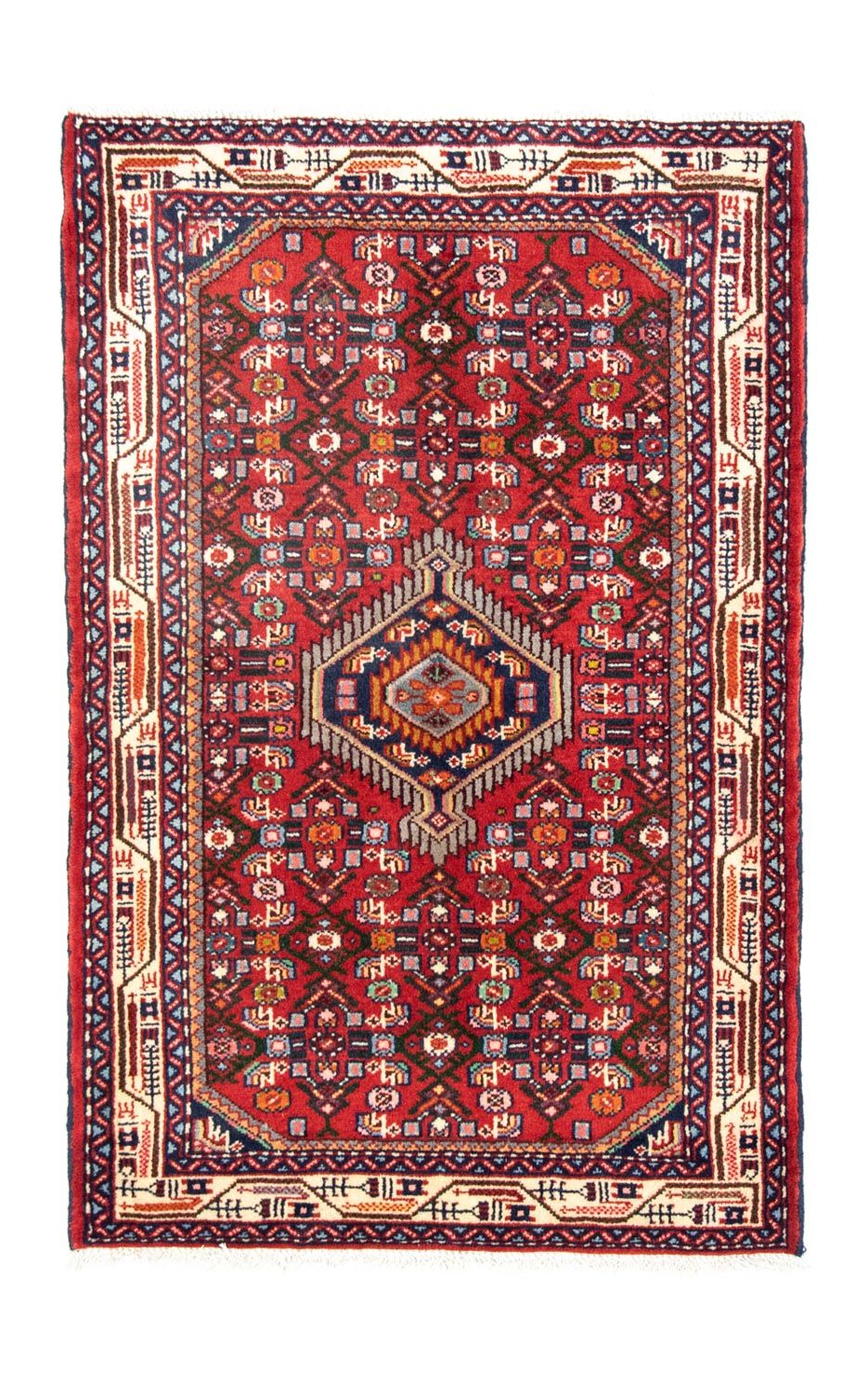 Perserteppich - Nomadic 124 x 80 cm - rot
