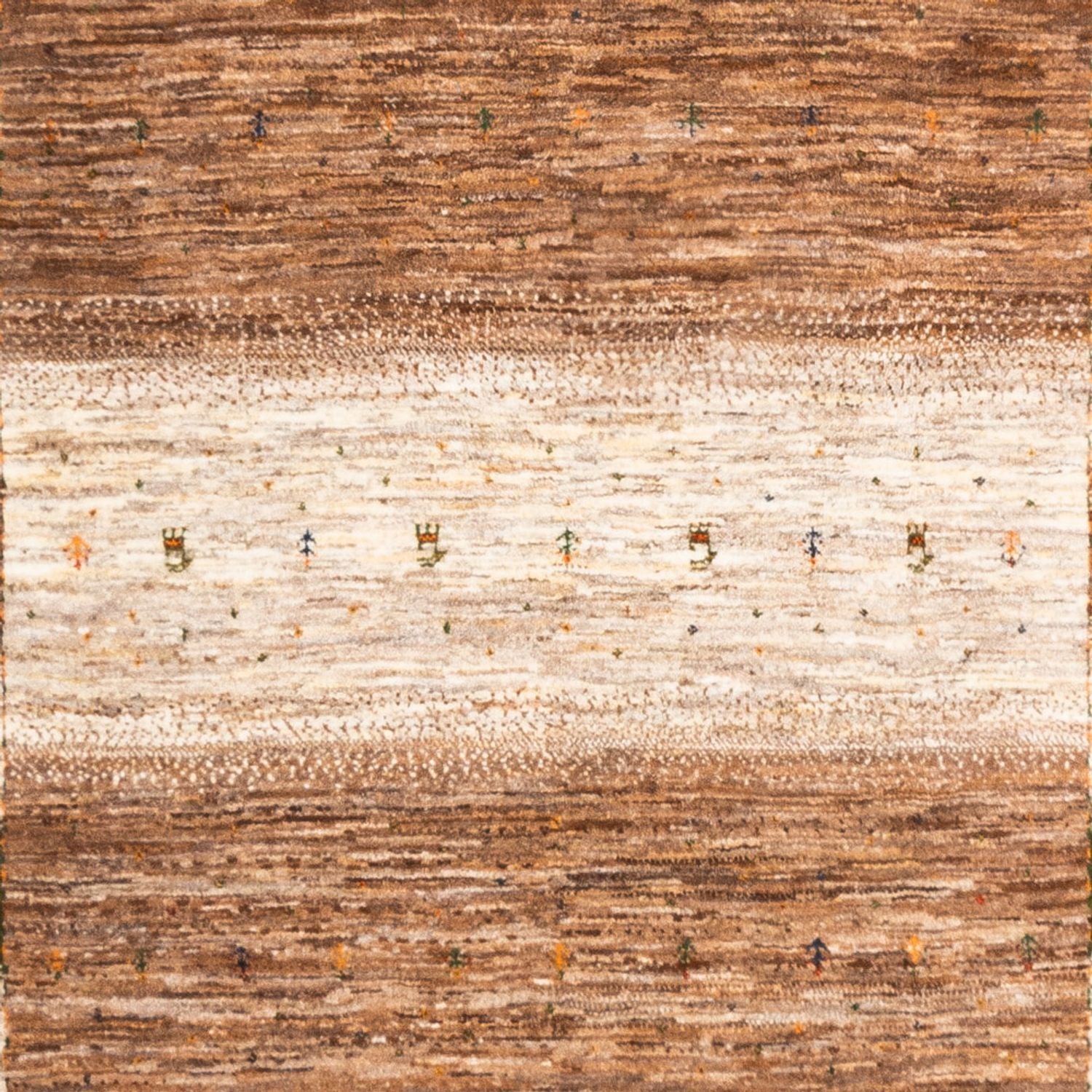 Gabbeh Teppich - Loribaft Perser - 237 x 171 cm - natur
