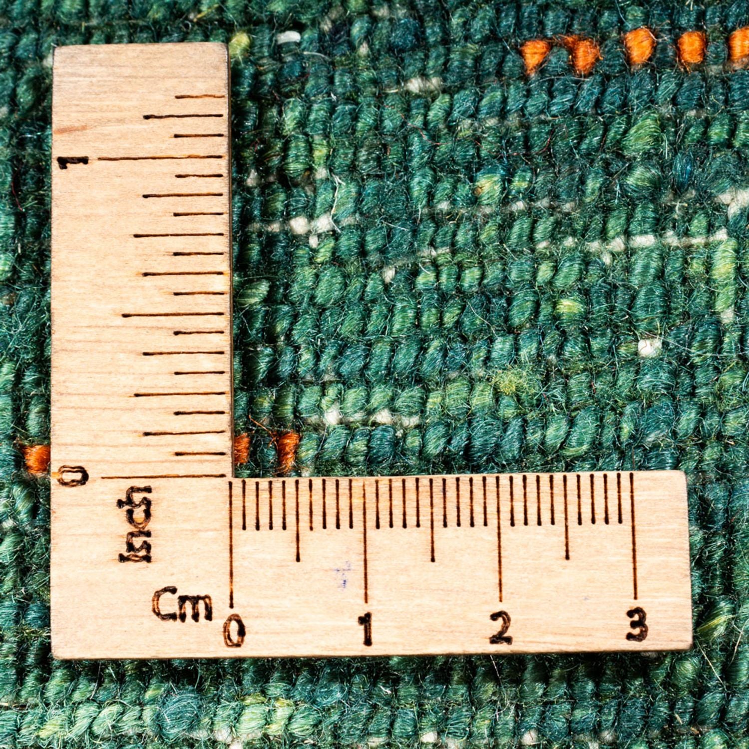 Gabbeh Teppich - Loribaft Perser - 152 x 107 cm - grün