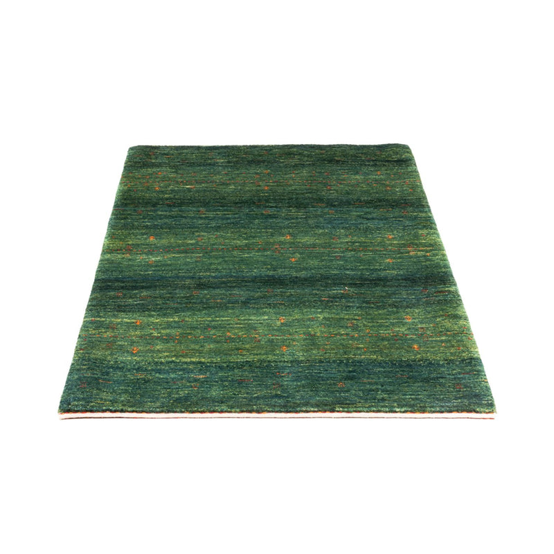 Gabbeh Teppich - Loribaft Perser - 133 x 84 cm - grün