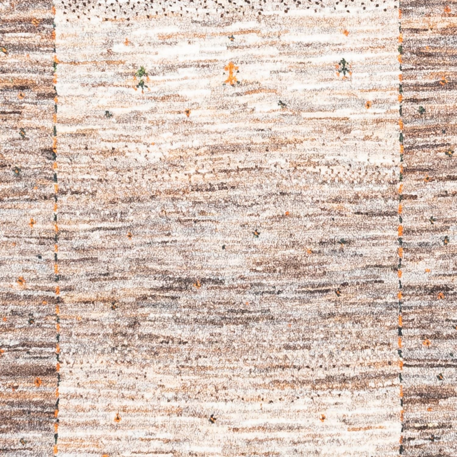 Gabbeh Teppich - Loribaft Perser - 129 x 83 cm - natur