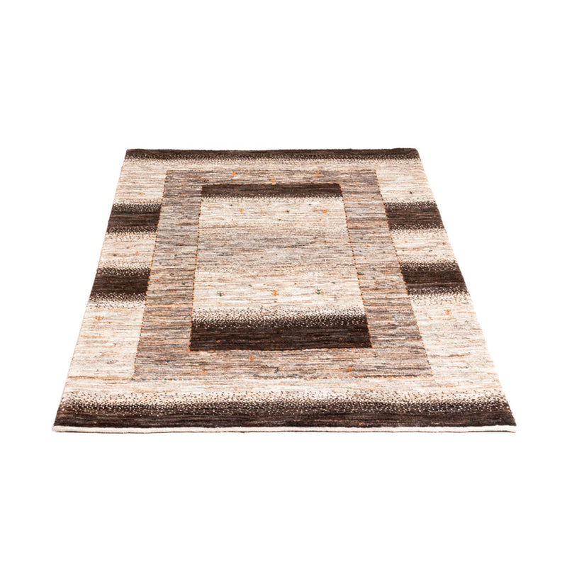 Gabbeh Teppich - Loribaft Perser - 129 x 83 cm - natur