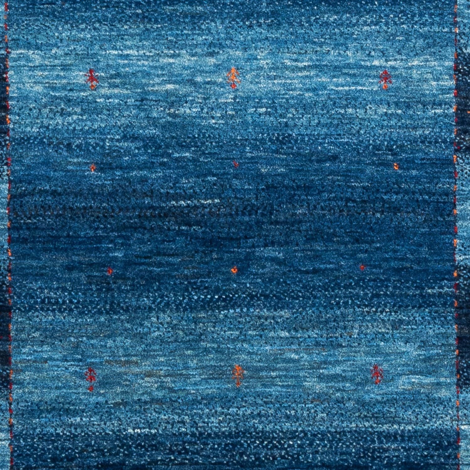Gabbeh Teppich - Loribaft Perser - 190 x 128 cm - blau