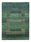 Gabbeh Teppich - Loribaft Perser - 111 x 83 cm - grün