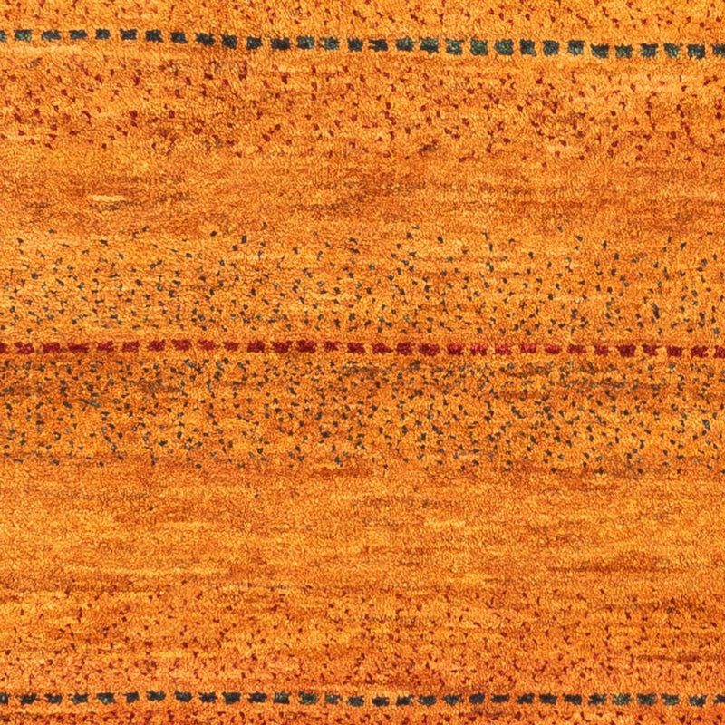 Gabbeh Teppich - Loribaft Perser - 98 x 81 cm - gold