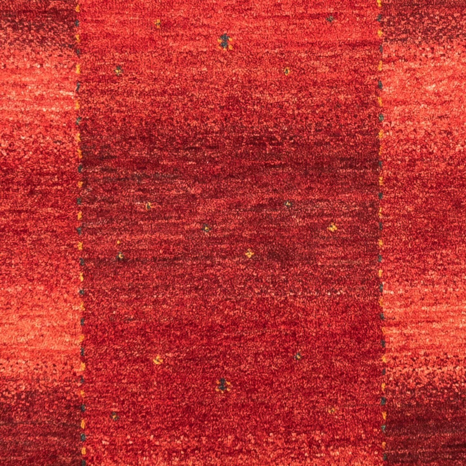 Gabbeh Teppich - Loribaft Perser - 122 x 80 cm - rot