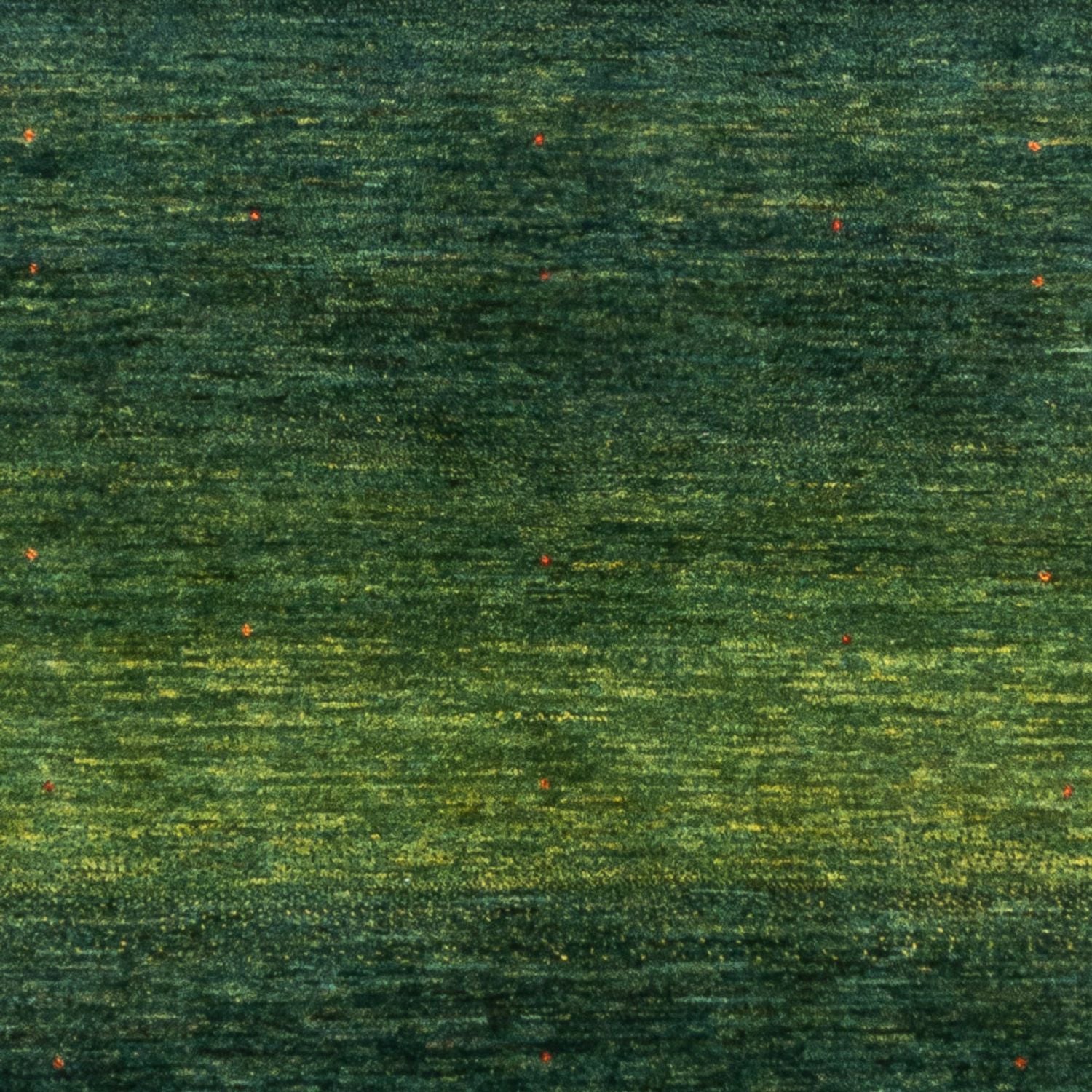 Gabbeh Teppich - Loribaft Perser - 228 x 175 cm - grün