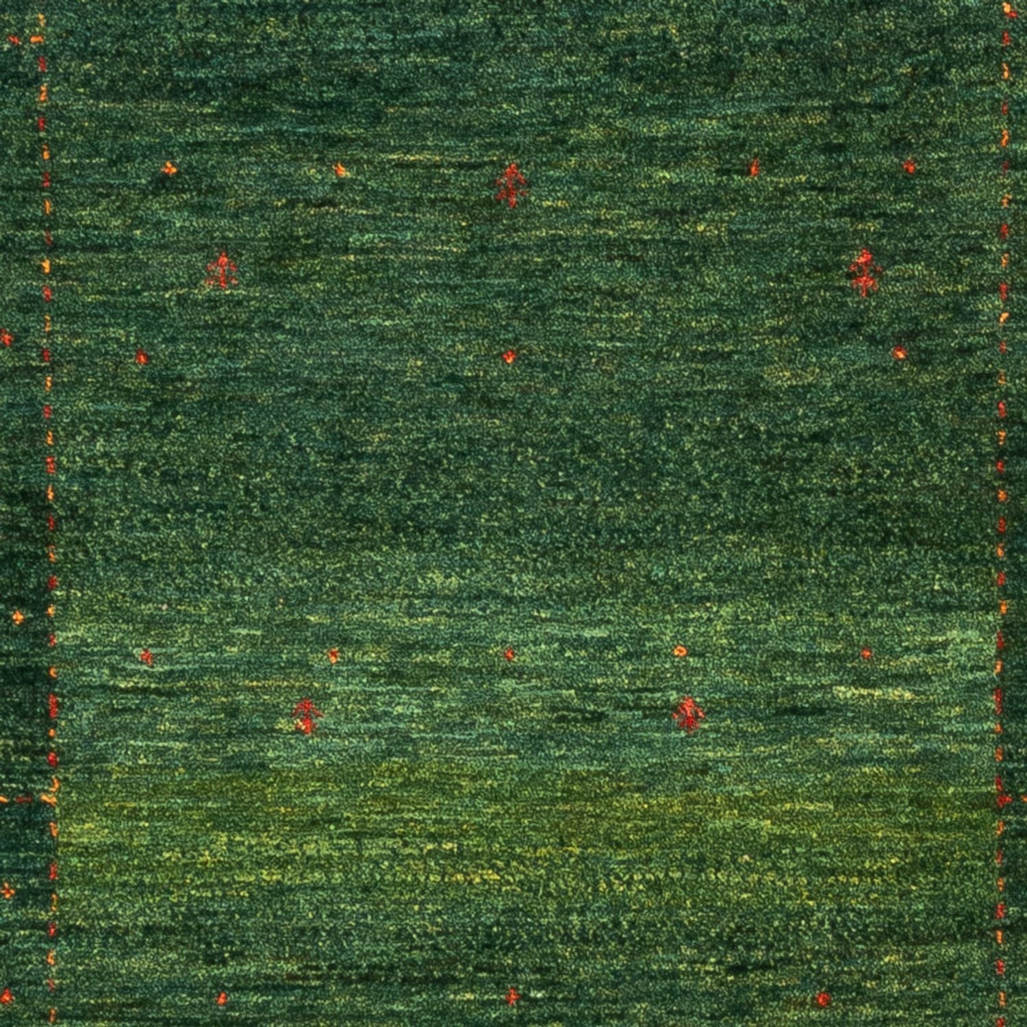 Gabbeh Teppich - Loribaft Perser - 183 x 105 cm - grün