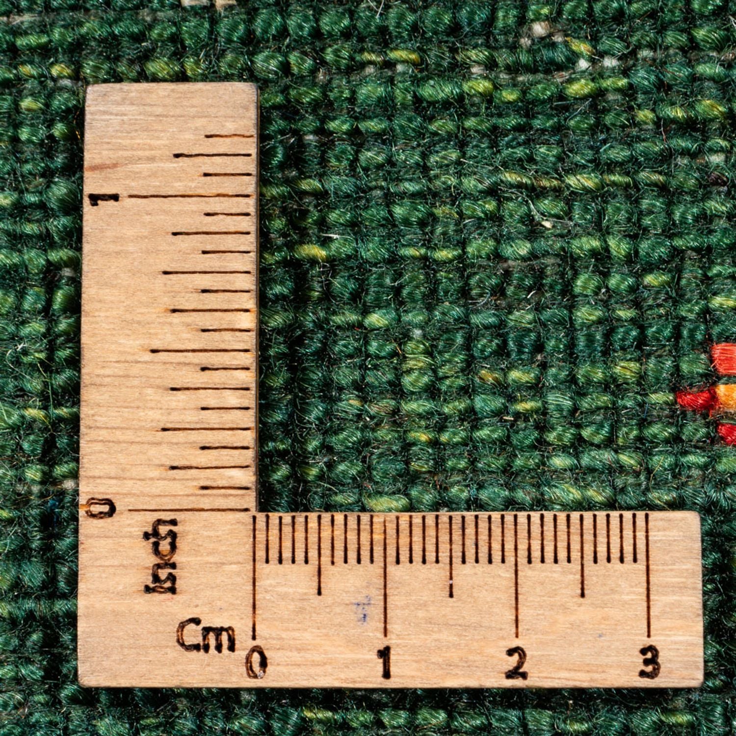 Gabbeh Teppich - Loribaft Perser - 183 x 105 cm - grün