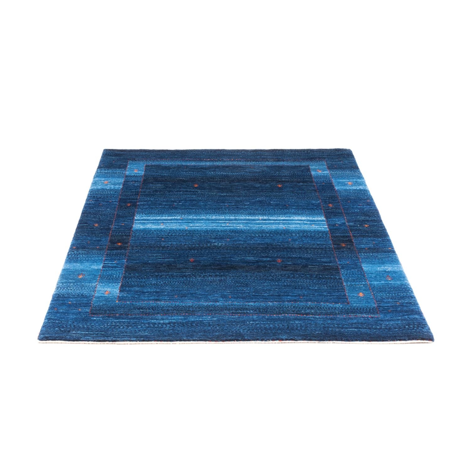 Gabbeh Teppich - Loribaft Perser - 164 x 116 cm - blau