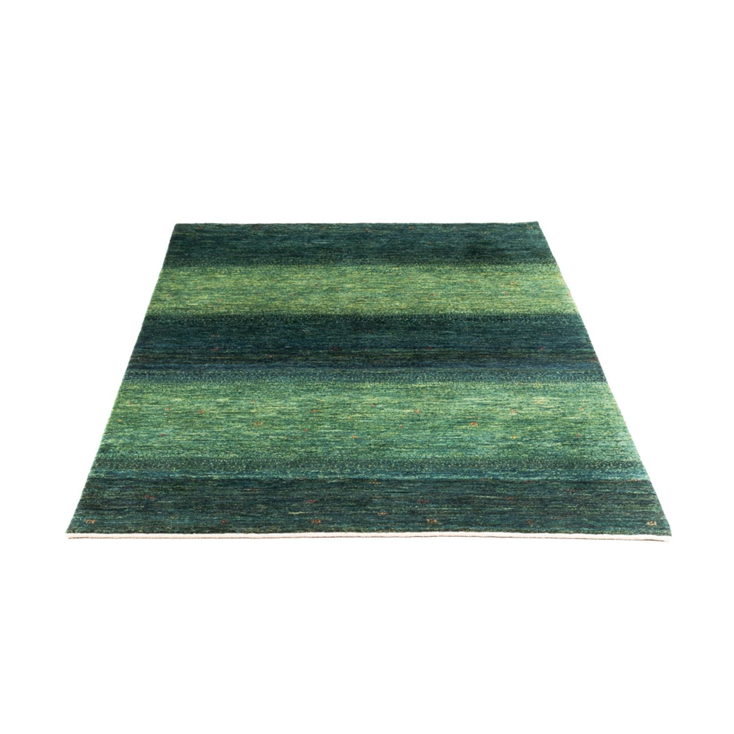 Gabbeh Teppich - Loribaft Perser - 185 x 114 cm - grün