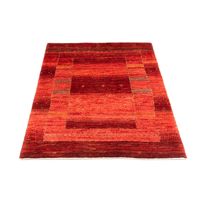 Gabbeh Teppich - Loribaft Perser - 117 x 75 cm - rot