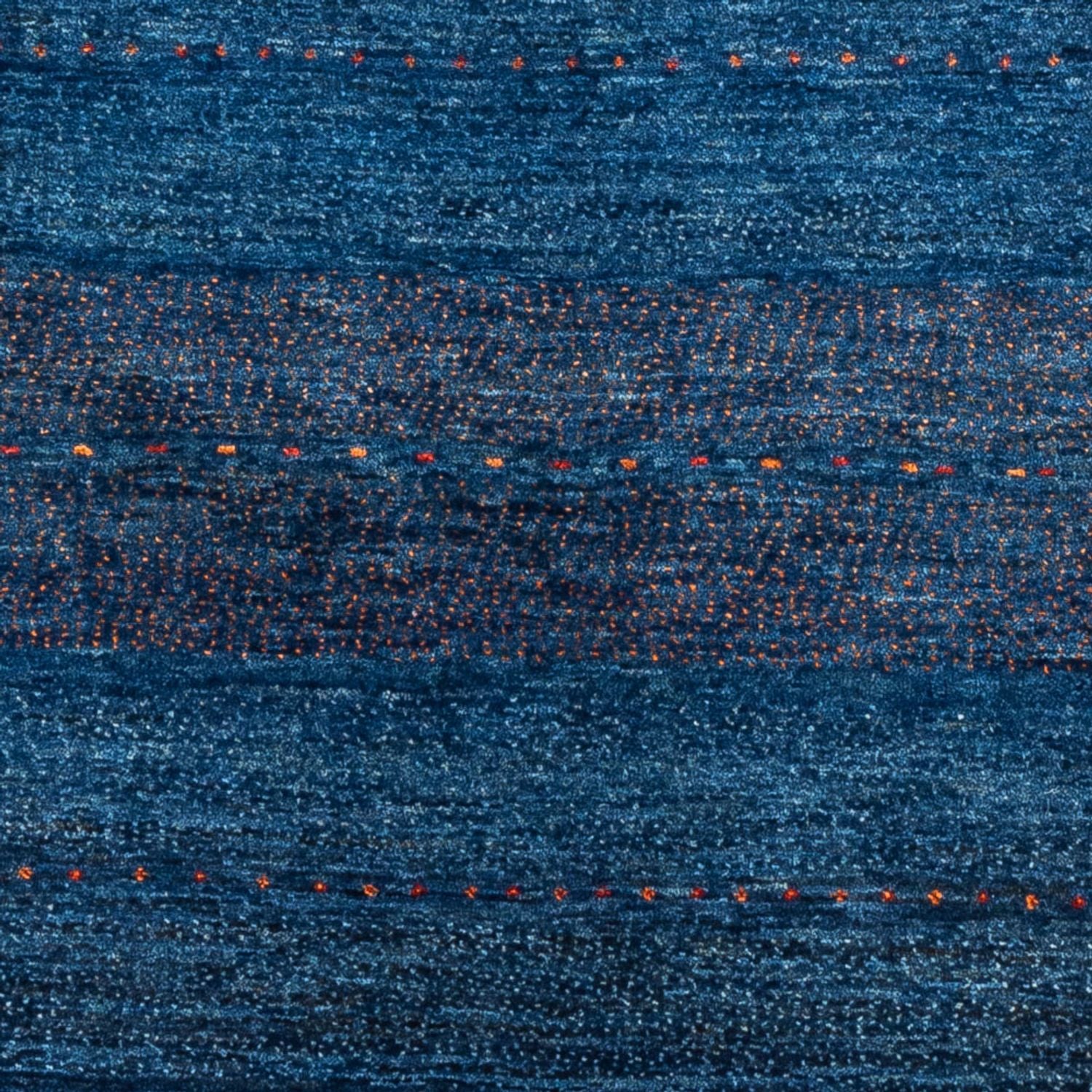 Gabbeh Teppich - Loribaft Perser - 186 x 132 cm - blau