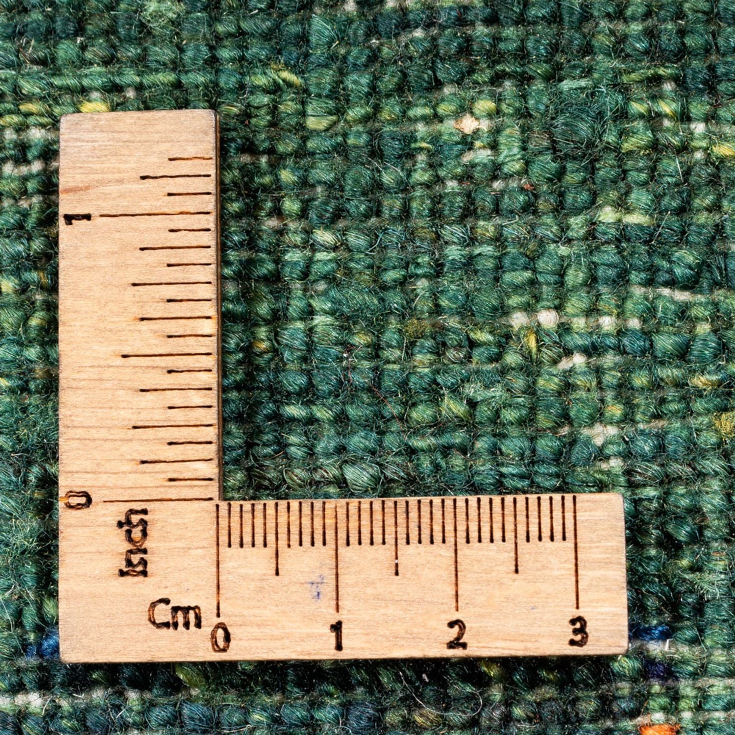 Gabbeh Teppich - Loribaft Perser - 237 x 170 cm - grün