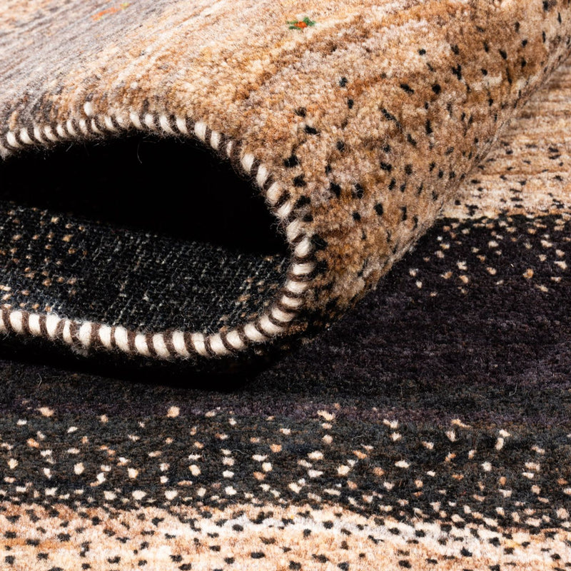 Gabbeh Teppich - Loribaft Perser - 247 x 173 cm - grau