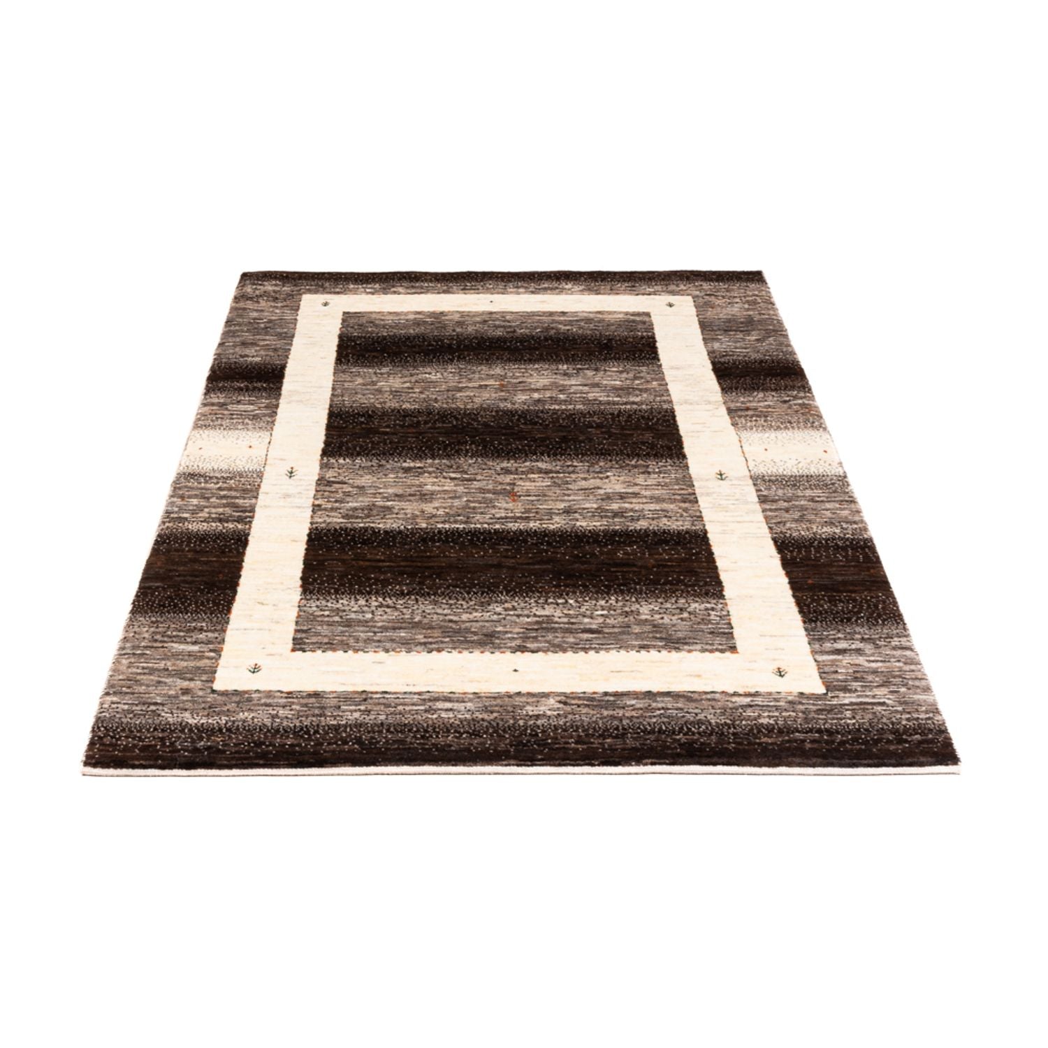 Gabbeh Teppich - Loribaft Perser - 173 x 111 cm - grau