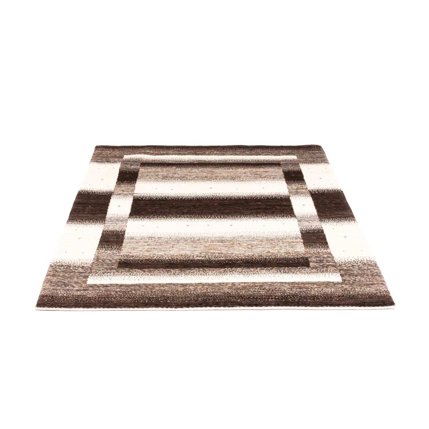 Gabbeh Teppich - Loribaft Perser - 165 x 128 cm - grau