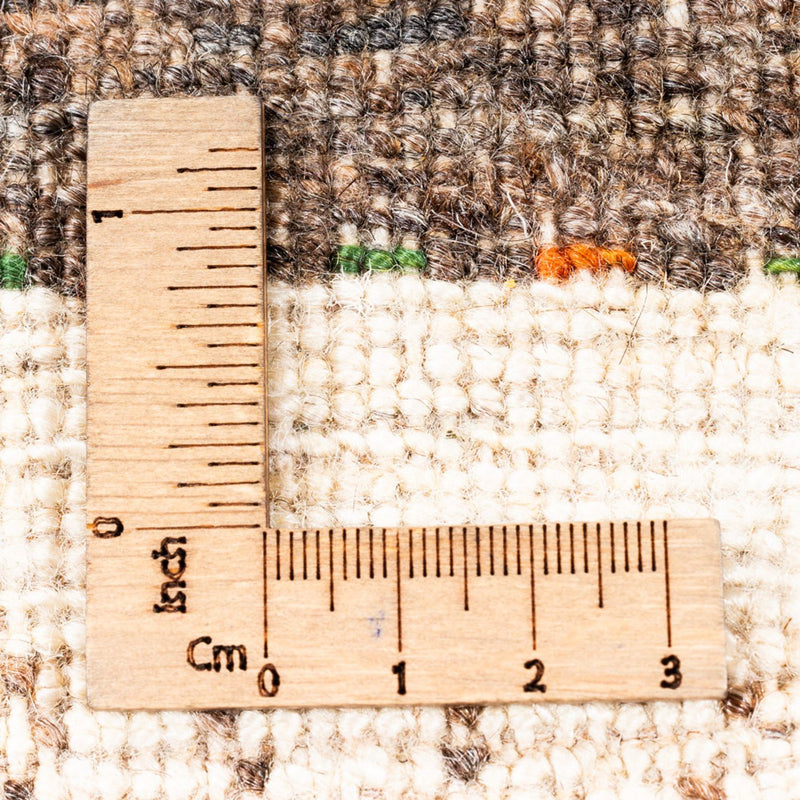 Gabbeh Teppich - Loribaft Perser - 165 x 128 cm - grau