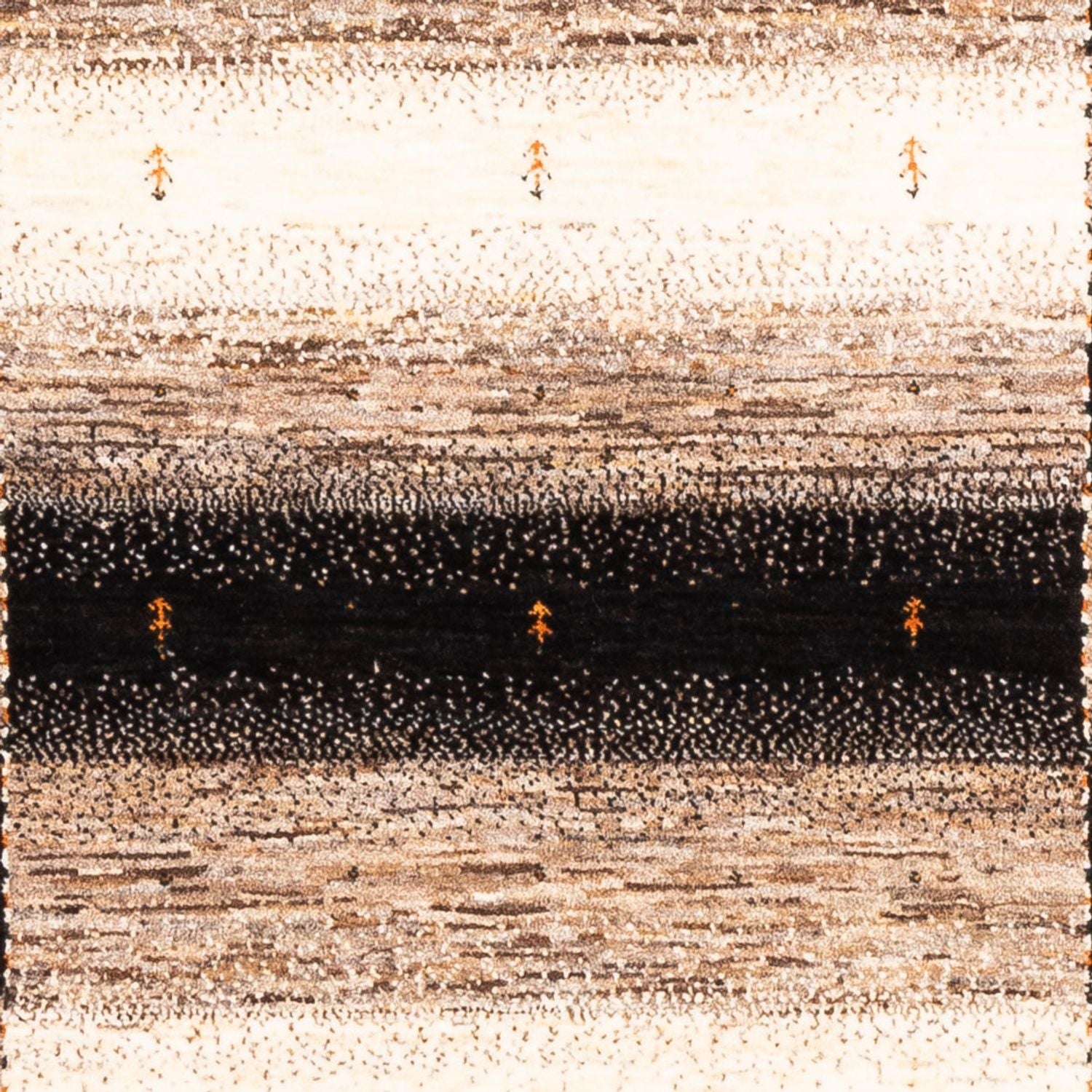Gabbeh Teppich - Loribaft Perser - 195 x 124 cm - grau