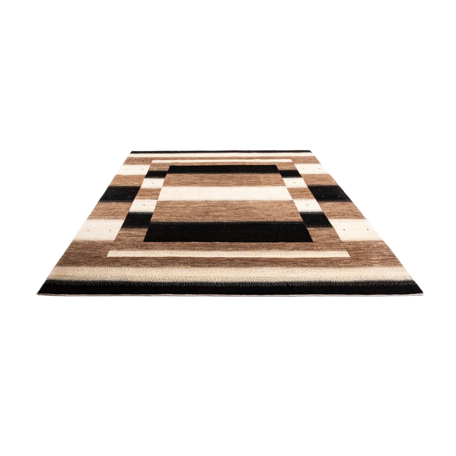 Gabbeh Teppich - Loribaft Perser - 292 x 216 cm - braun