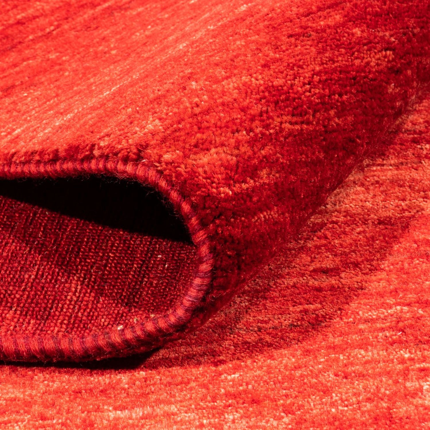 Gabbeh Teppich - Loribaft Perser - 250 x 182 cm - rot