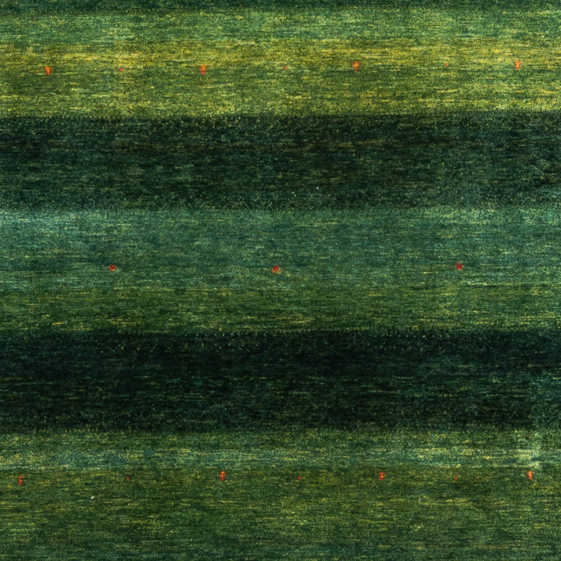 Gabbeh Teppich - Loribaft Perser - 309 x 226 cm - grün