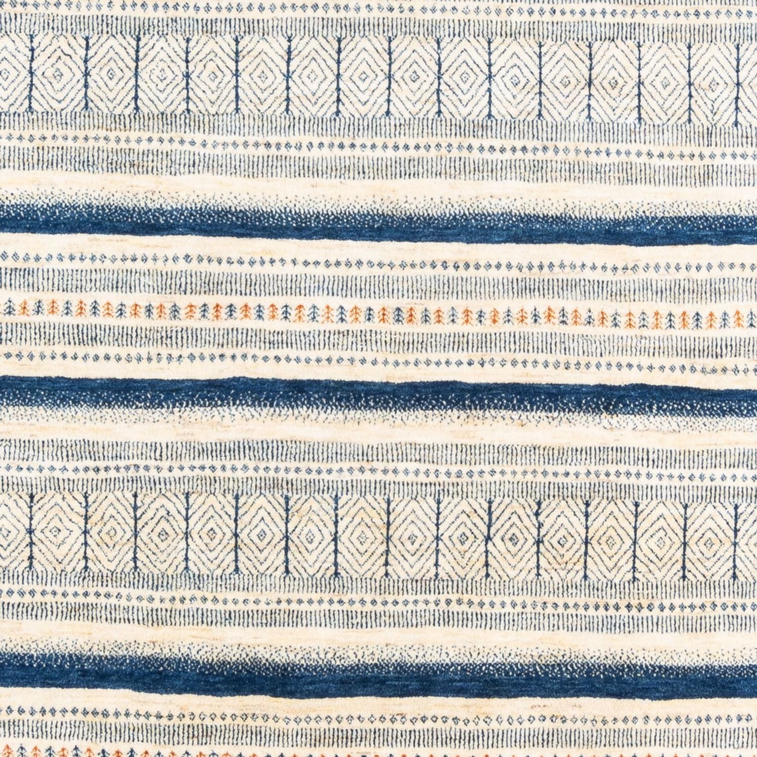 Gabbeh Teppich - Loribaft Perser - 308 x 226 cm - creme