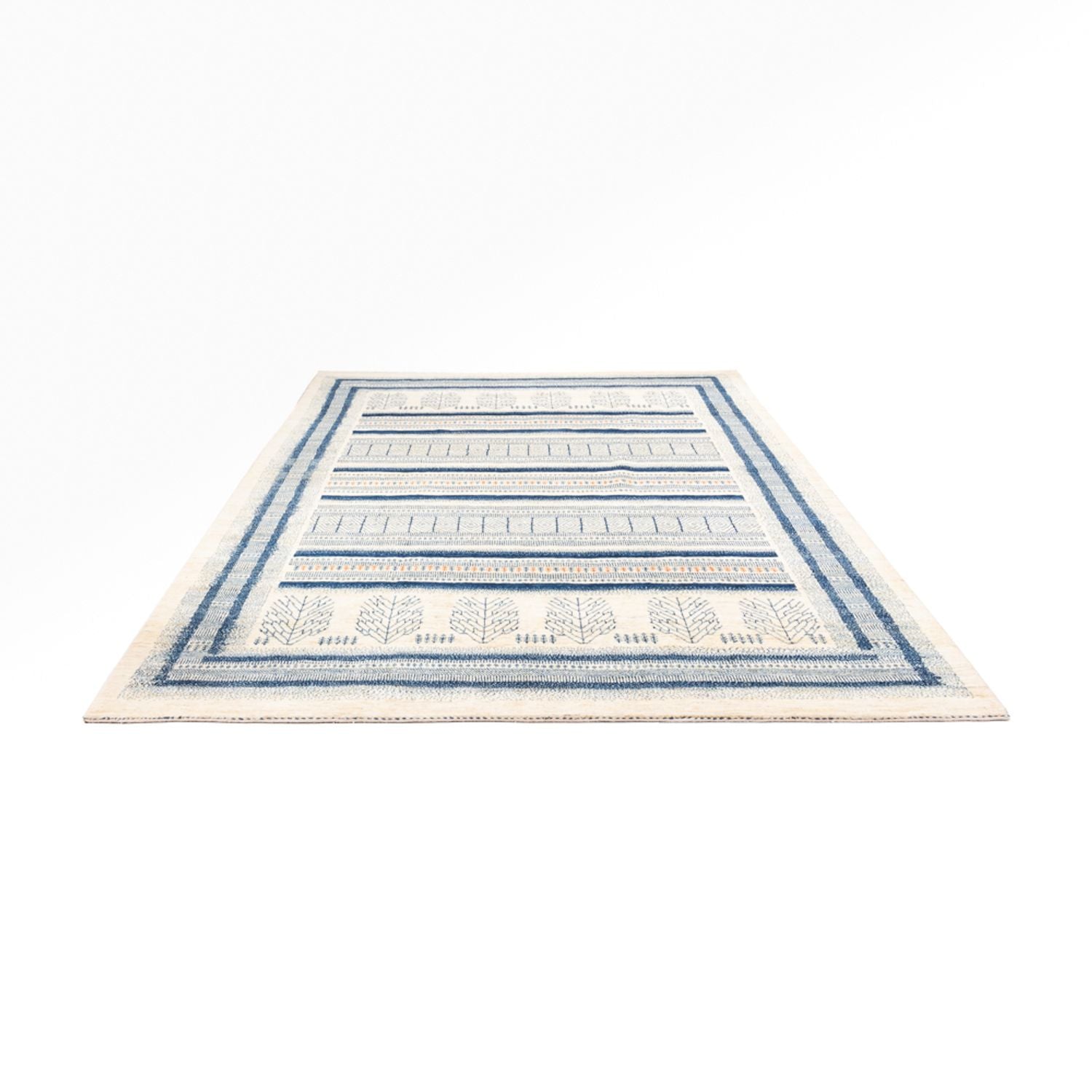 Gabbeh Teppich - Loribaft Perser - 308 x 226 cm - creme