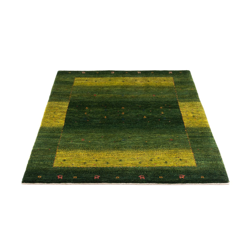 Gabbeh Teppich - Loribaft Perser - 154 x 100 cm - grün
